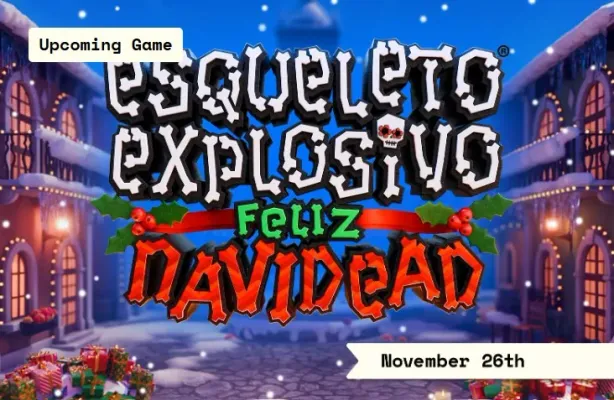 Esqueleto Explosivo Feliz Navidead Review illustration