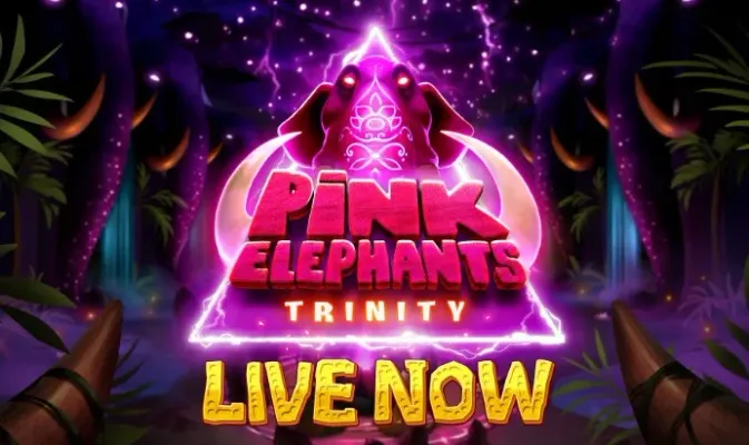 Pink Elephants Trinity illustration