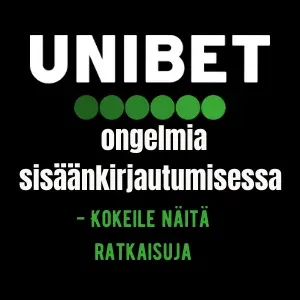 Unibet Login Problems illustration