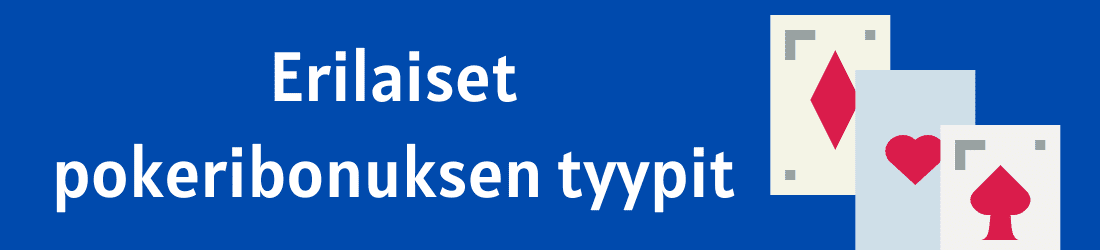 Erilaiset pokeribonuksen