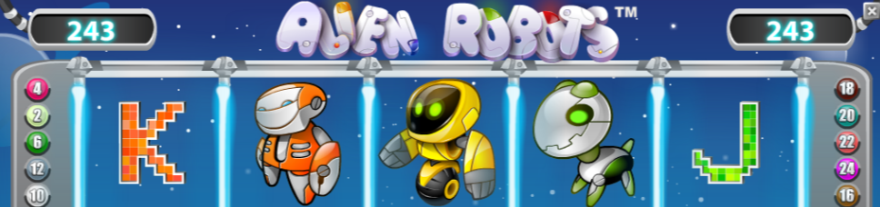 alien robots kolikkopelit