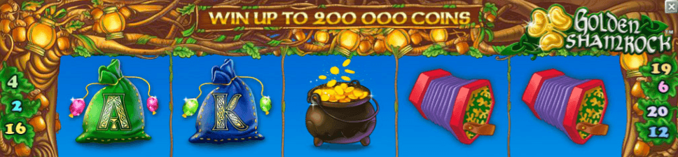 golden shamrock fi kolikkopeli