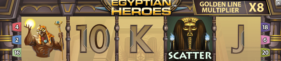 Egyptian Heroes FI kolikkopelit