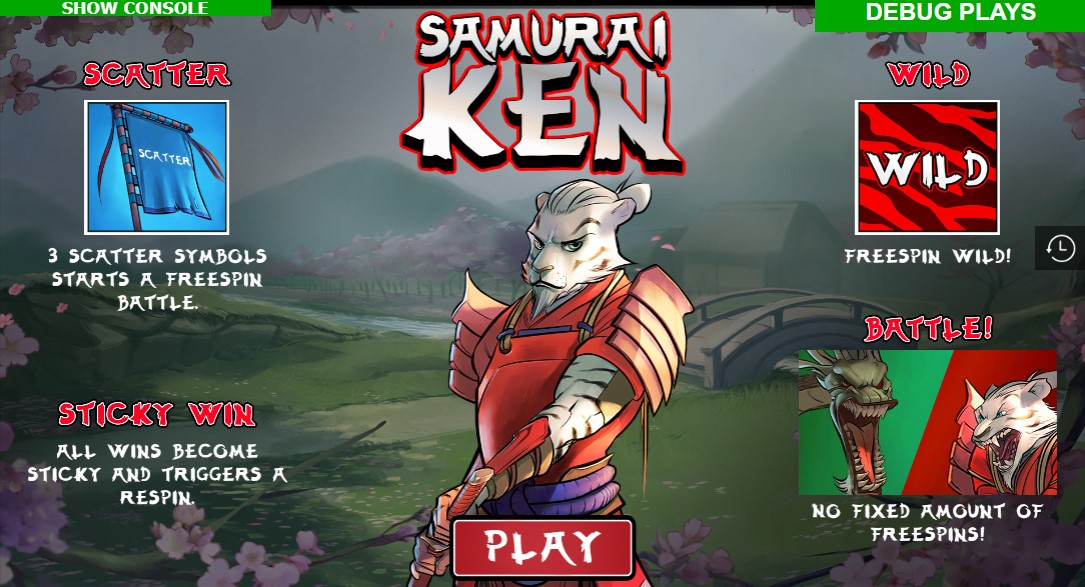 samurai ken kolikkopelit