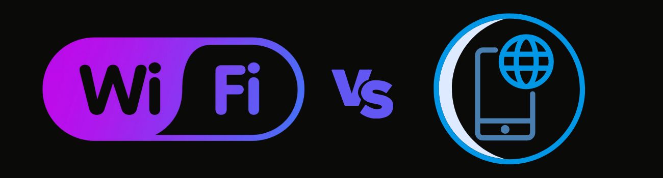 WiFi käyttö verrattuna mobiilidataan