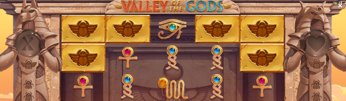 valley of the gods Kolikkopelit