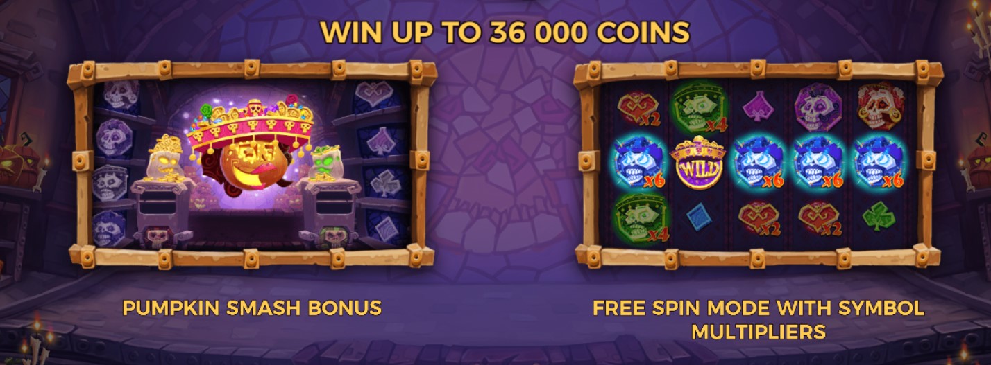 pumpkin smash Free spins -kierrokset