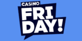 Casino friday sininen logo
