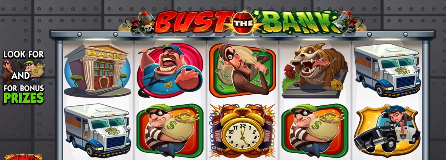 Bust the Bank Teema ja Grafiikat