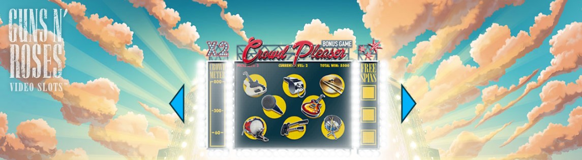 crowd pleaser bonus Guns'n Roses