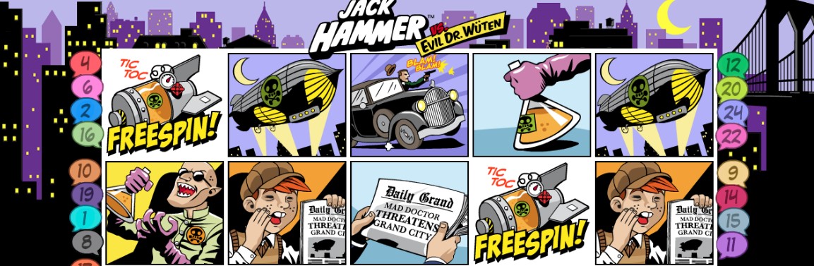 Jack Hammer Teema ja Grafiikat