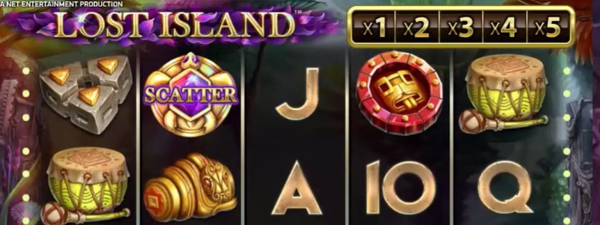 Lost Island Teema ja Grafiikat