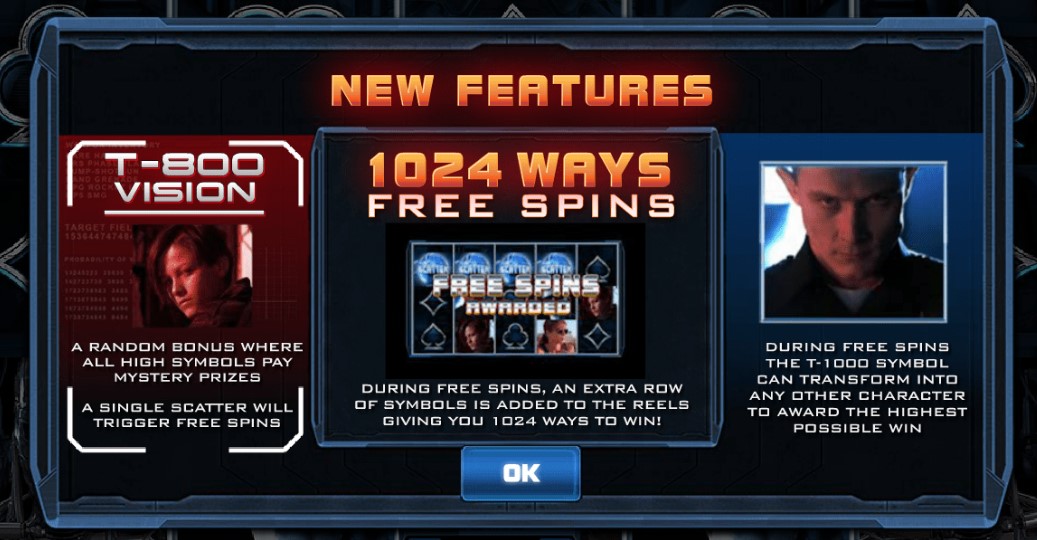 Terminator 2 - Ominaisuudet