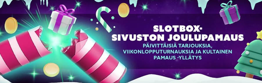 Slotbox: Joulupamaus 2024