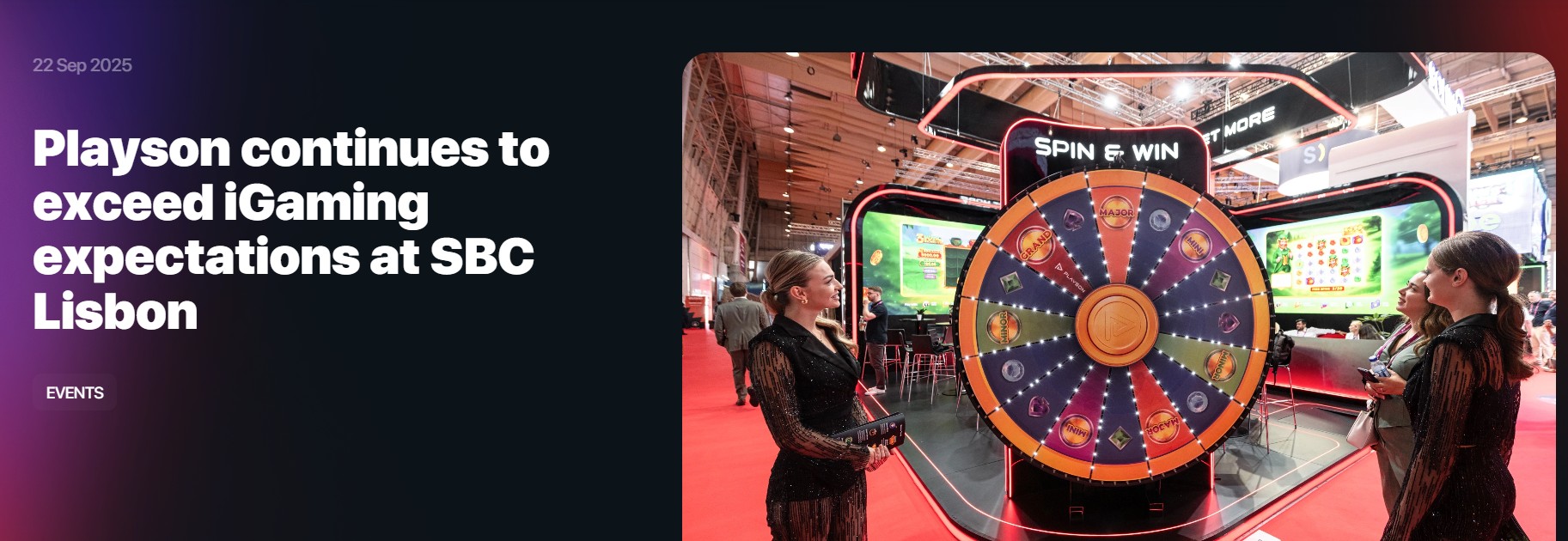 Playson SBC Summit Lisbon 2025