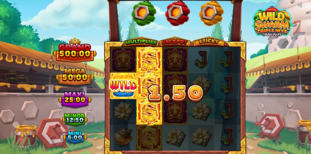 Wild Swarm Triple Hive Pelit