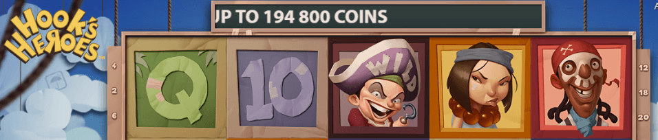 hooks heroes fi kolikkopelit