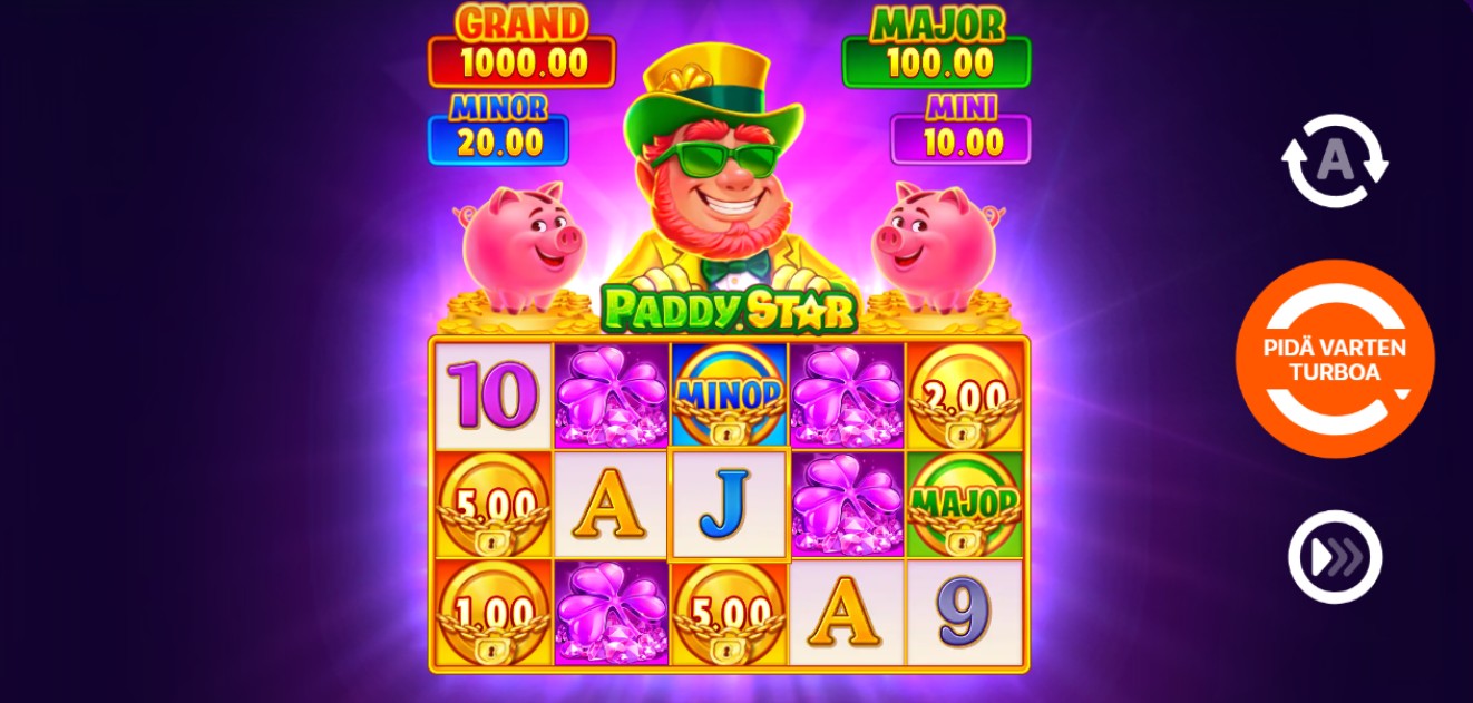 Playson released today a new, Irish-themed slot game called Paddy Star: Smash and Win
